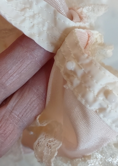 Tosca California Vintage 1970s Lingerie Lace Teddy Size Large - Picture 9 of 14